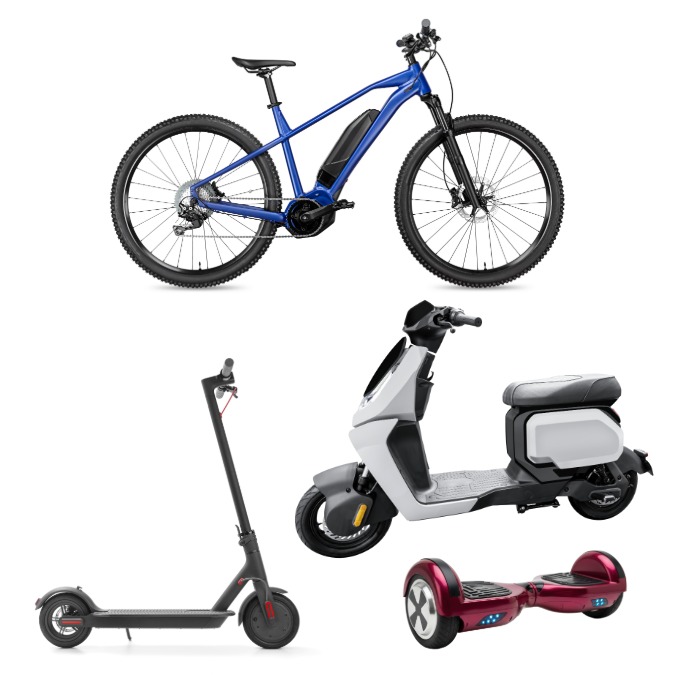 E-Bikes and Scooters WEEE Waste