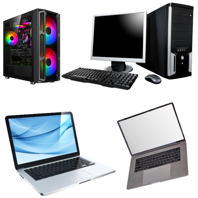 PC's and Laptops WEEE Waste