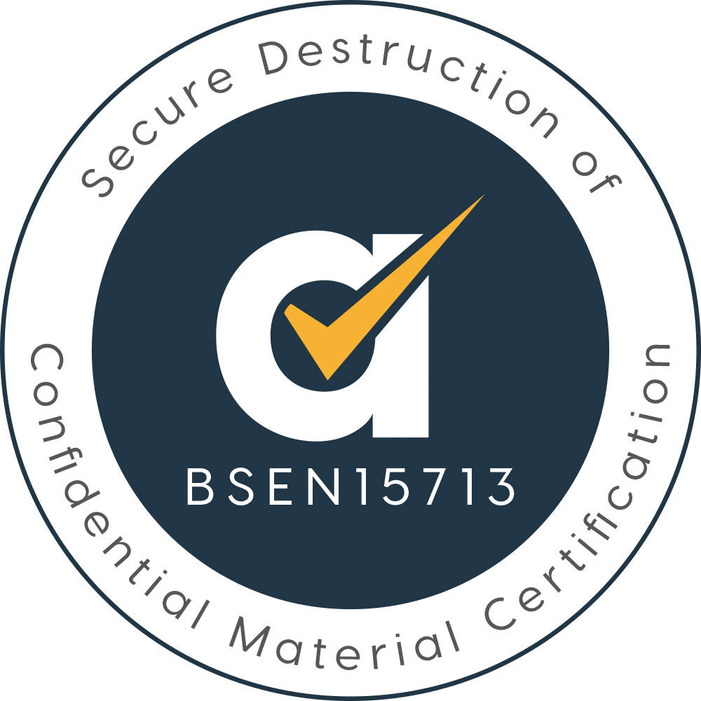Secure Destruction of Confidential Material Certification